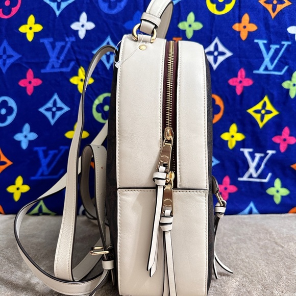 Coach Jordyn Backpack Women’s brown/chalk signature varsity - Picture 6 of 9